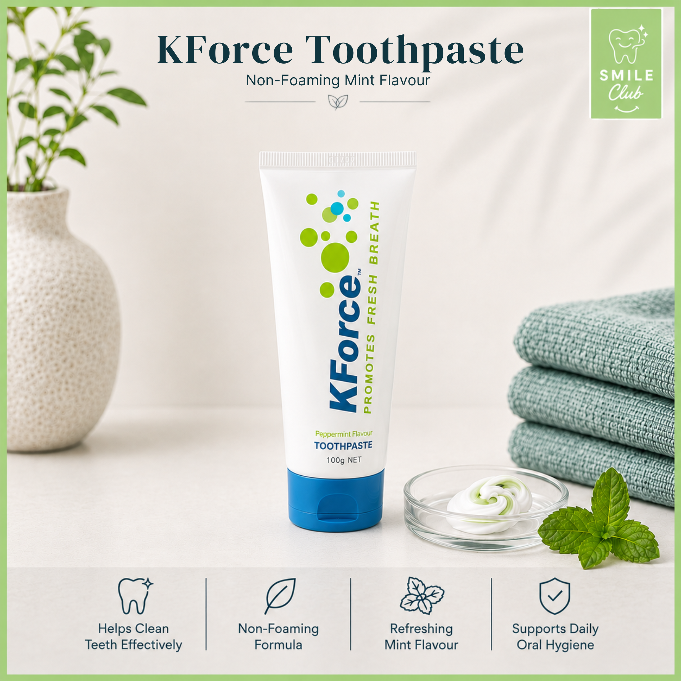 KForce Toothpaste x6 — 40% OFF