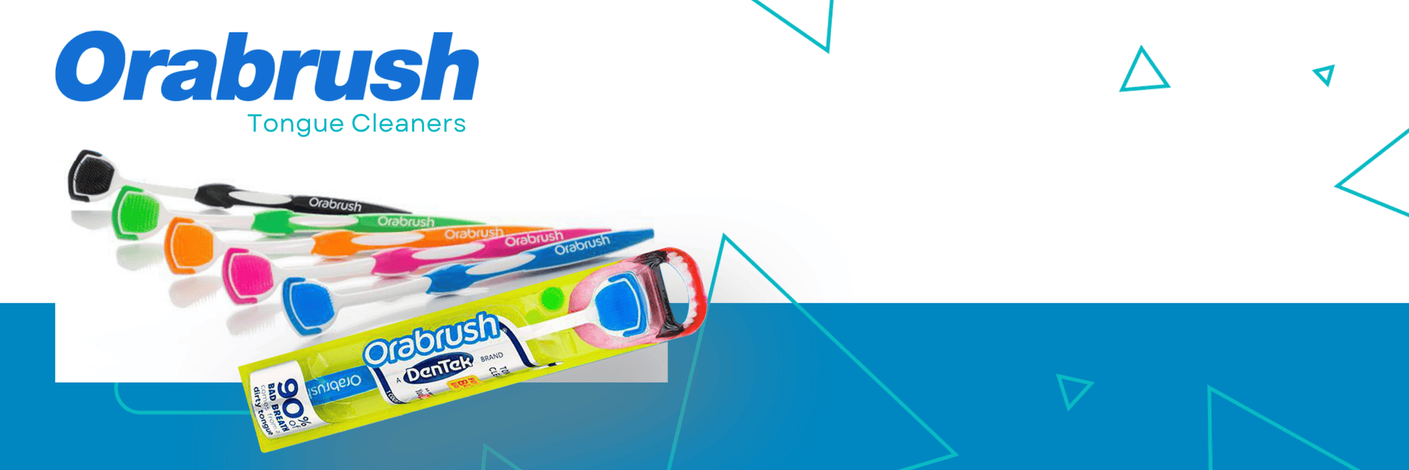 Orabrush tongue Cleaners stop Halitosis