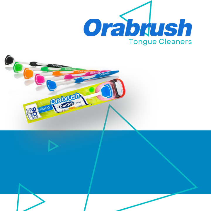 Orabrush tongue Cleaners stop Halitosis