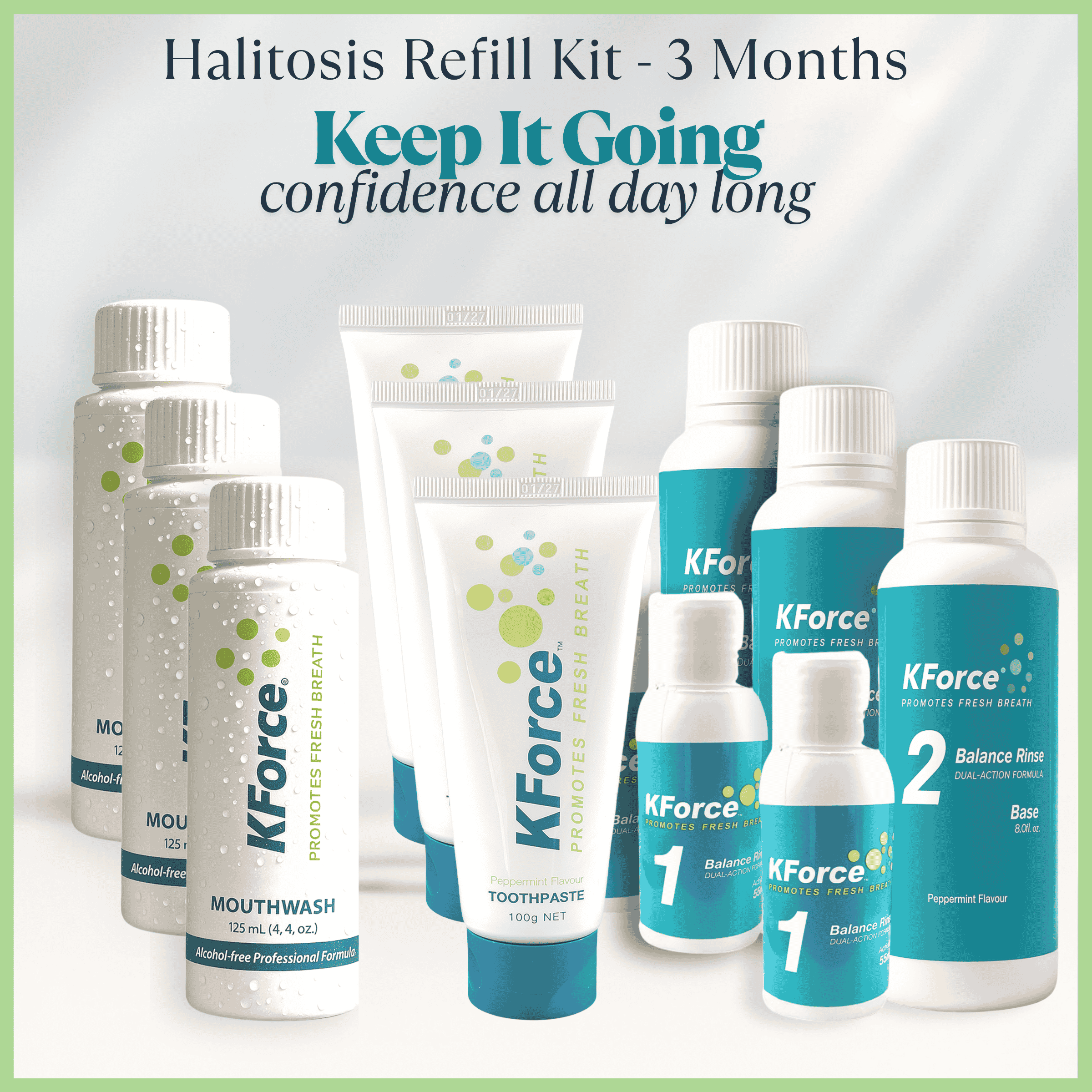 KForce 3Month Refill Kit: SAVE $108 (40% OFF!)