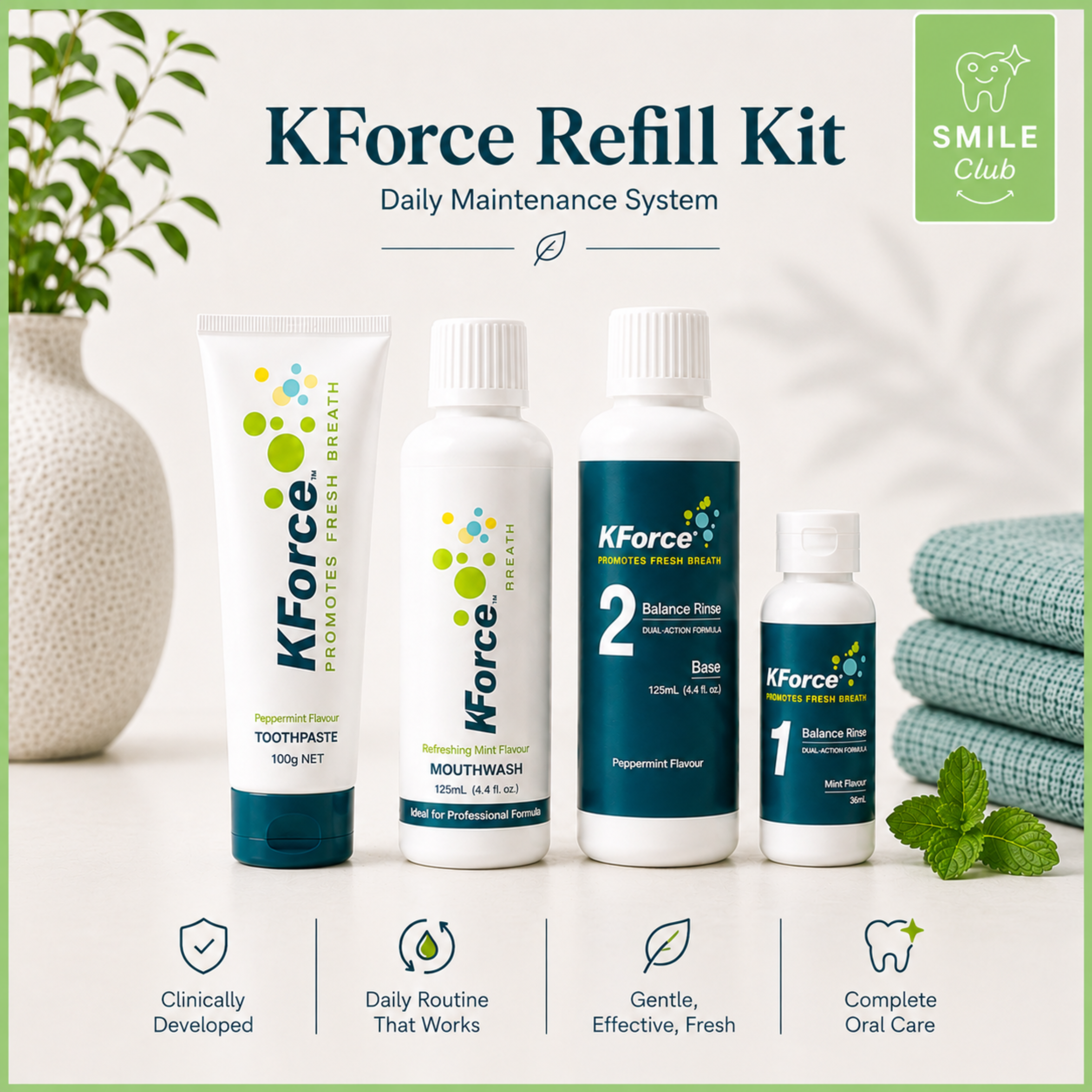 KForce Refill Kit x4 (120-Day Supply) — 40% OFF